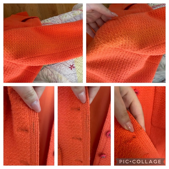 RARE Chanel CC Logo Tweed Jacket 1996 - Picture 10 of 10